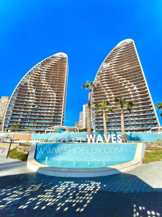 Sunset Waves Apartment By Sunny Holidays Delux ベニドルム エクステリア 写真